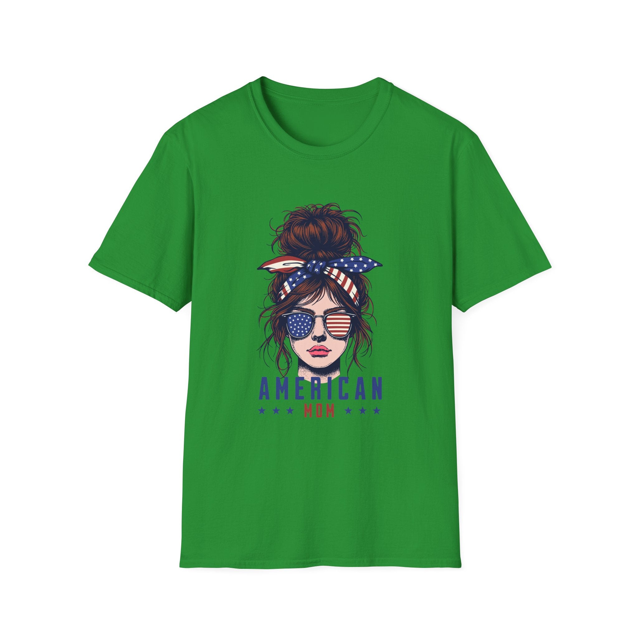 4th of July Gifts for Mothers American Mom T-shirt