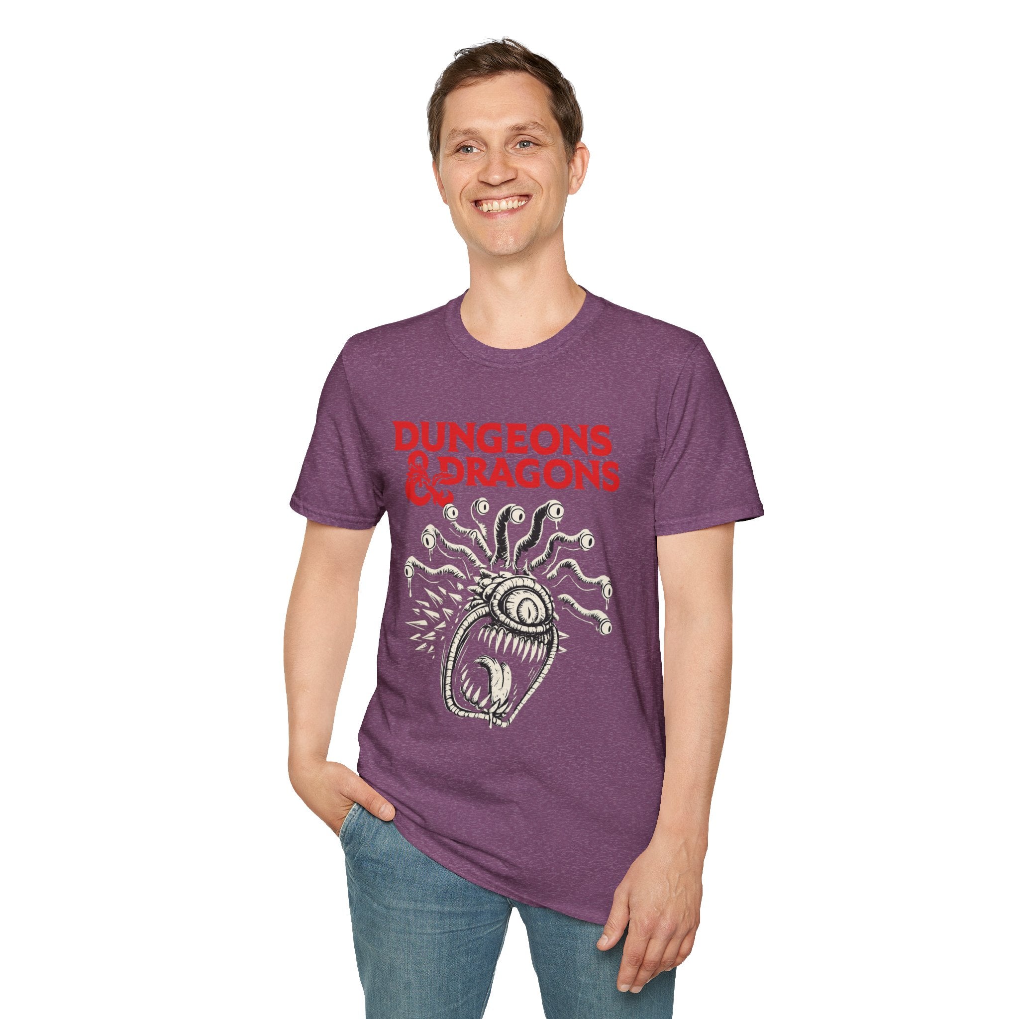 Eye Monster Abyssal Eye Beholder Dungeon & Dragon T-Shirt