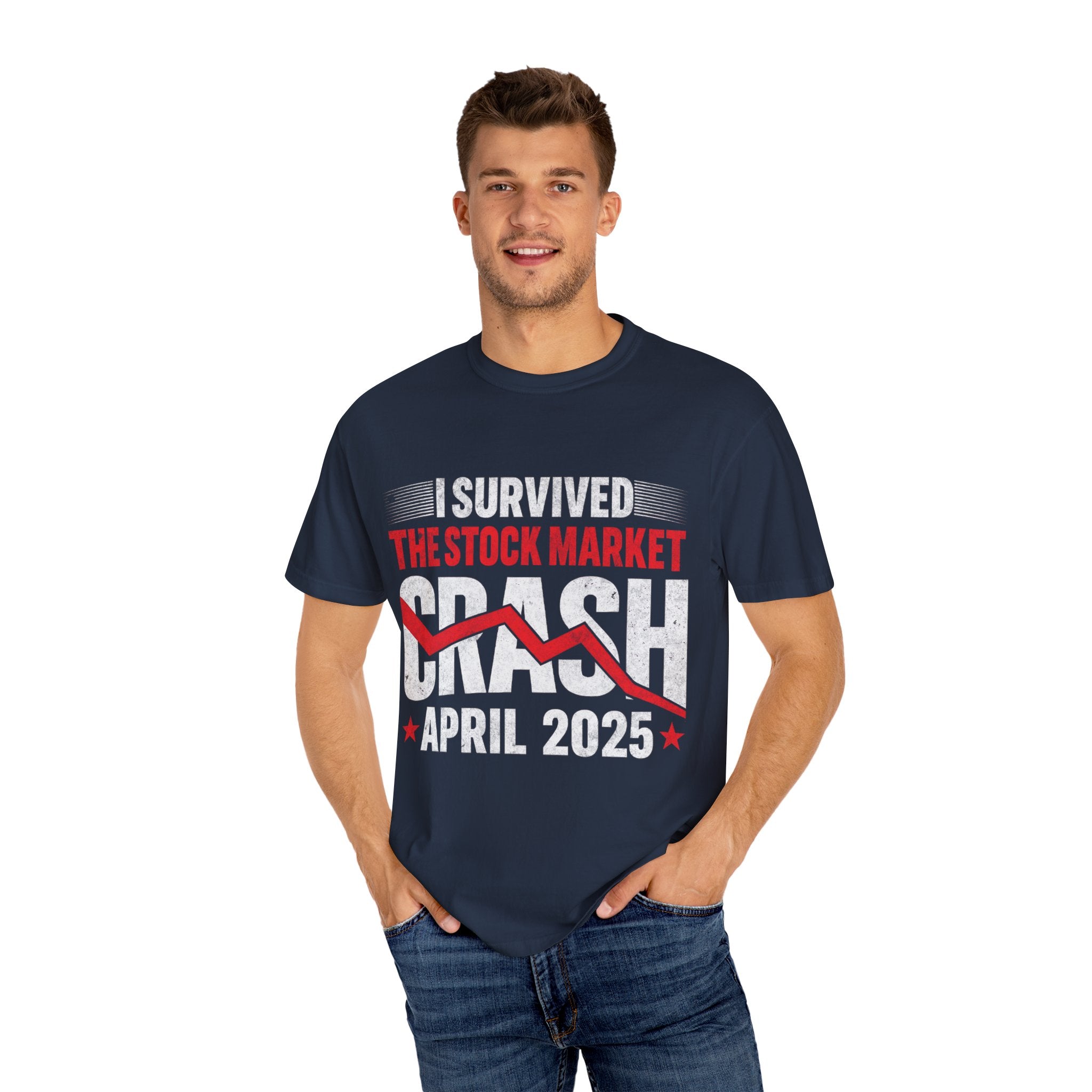 I Survived the Stock Market Crash April 2025 T-shirt
