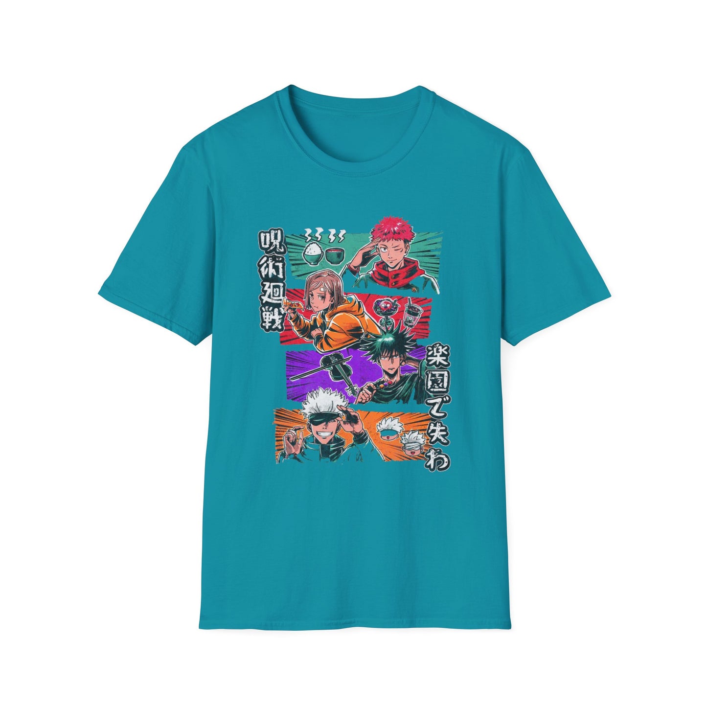 Japan Pop Culture Stars Anime Heroes T-Shirt
