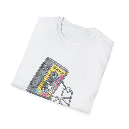 Retro 80s Mixtape Songs Old School 80s Funny Cassette T-Shirt