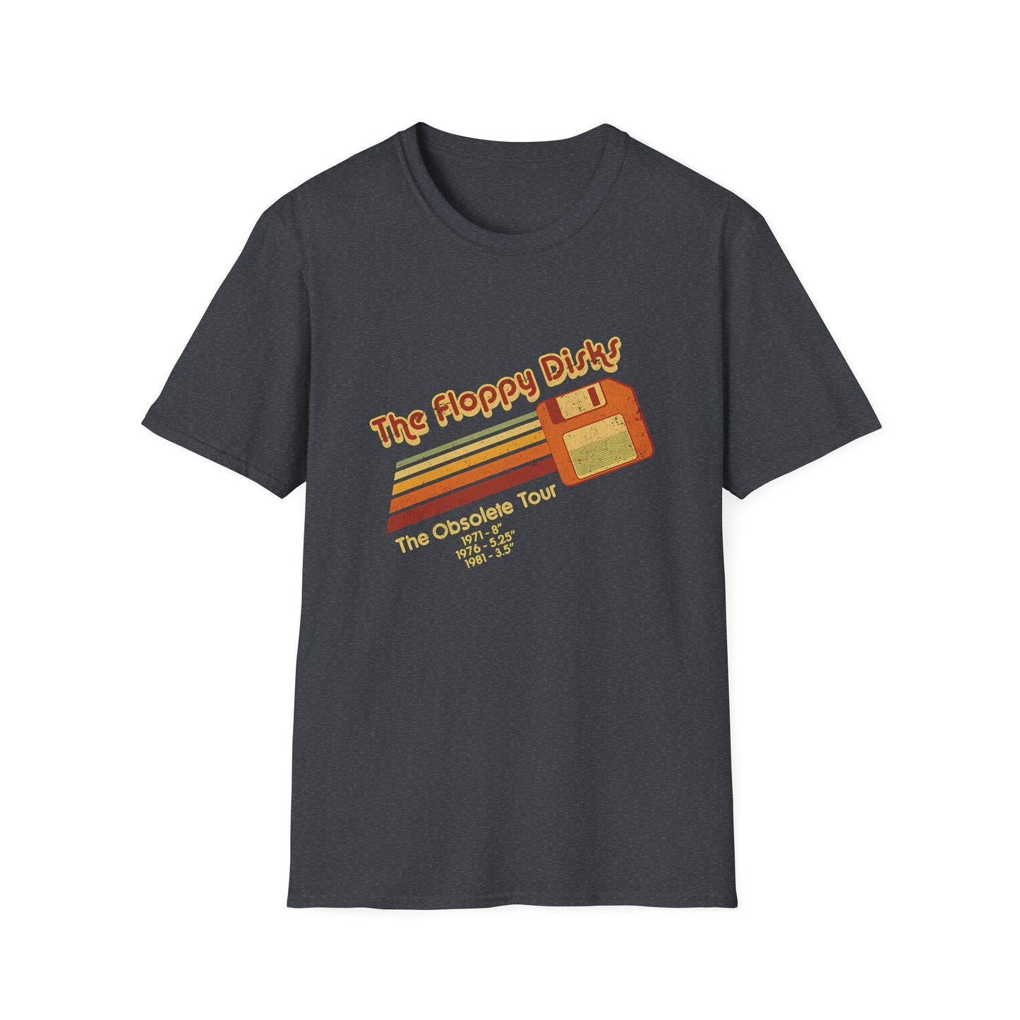 The Vintage Floppy Disk Retro Computer Throwback T-shirt