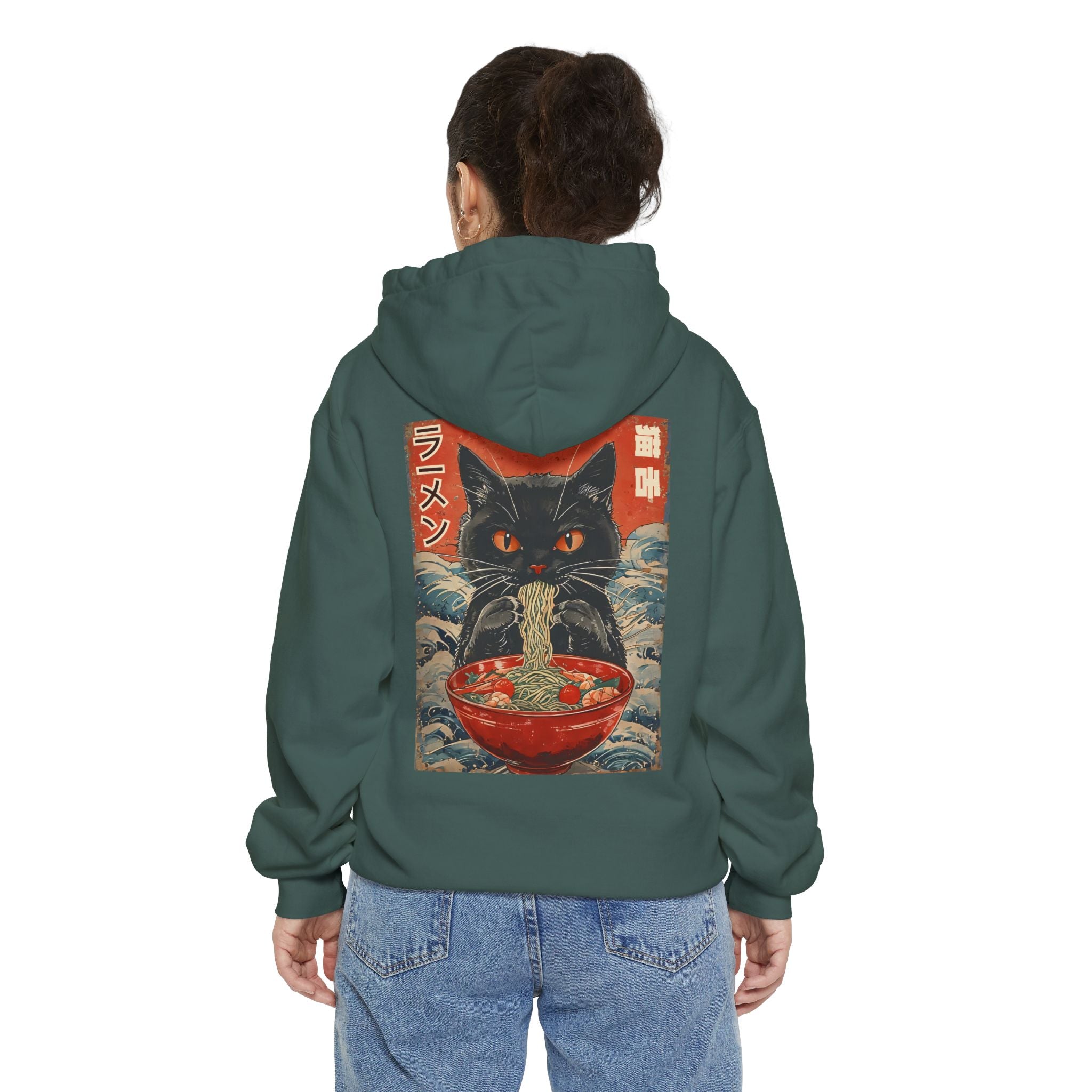 Ramen & Relax – Cat Japanese Culture Hoodie
