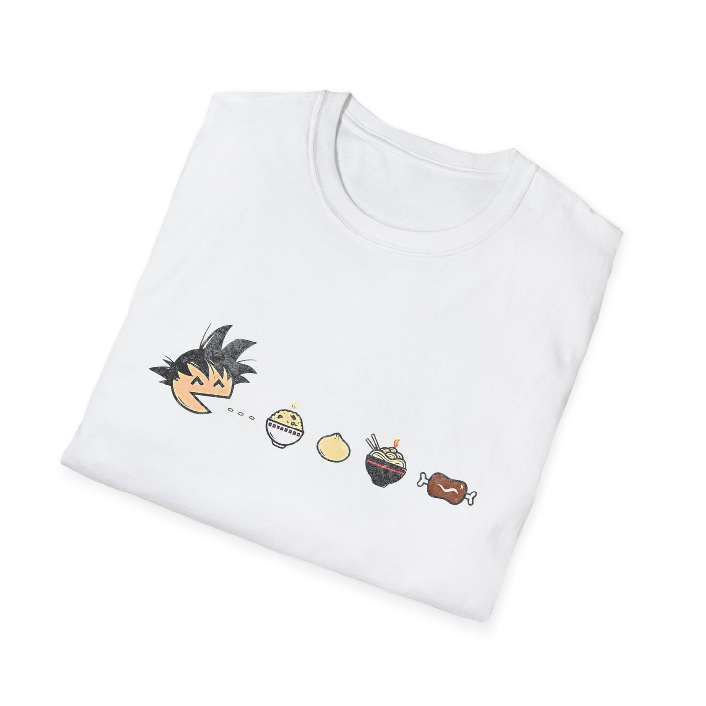 Funny Anime Japanese Food Mugbang T-Shirt
