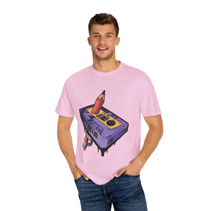 Funny Cassette Music Streetwear T-shirt