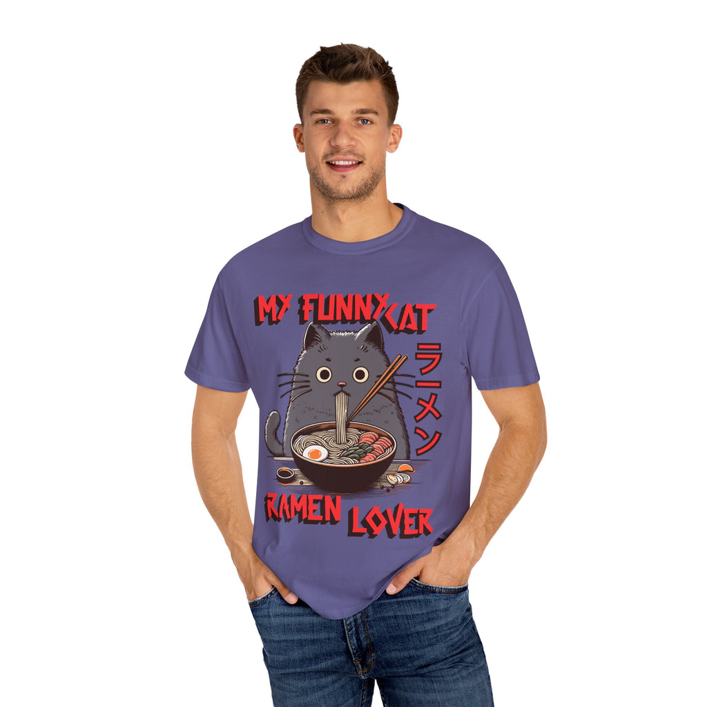My Funny Cat Ramen Anime Lover T-shirt