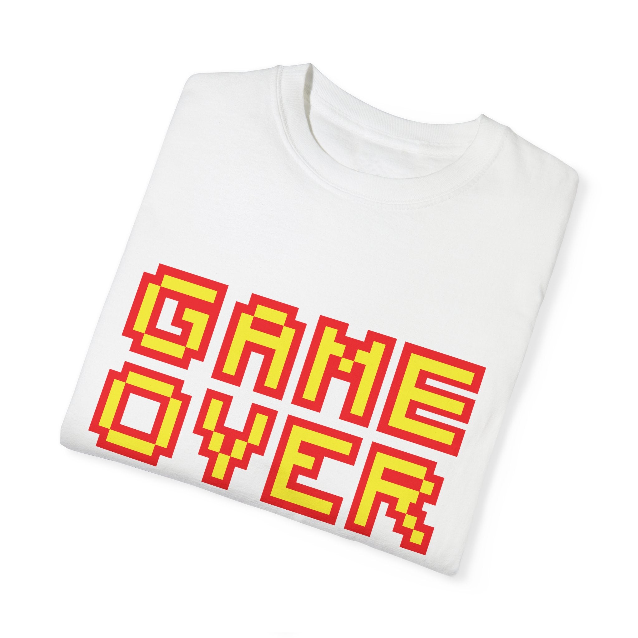 Funny Pixel Gamer Game Over T-shirt