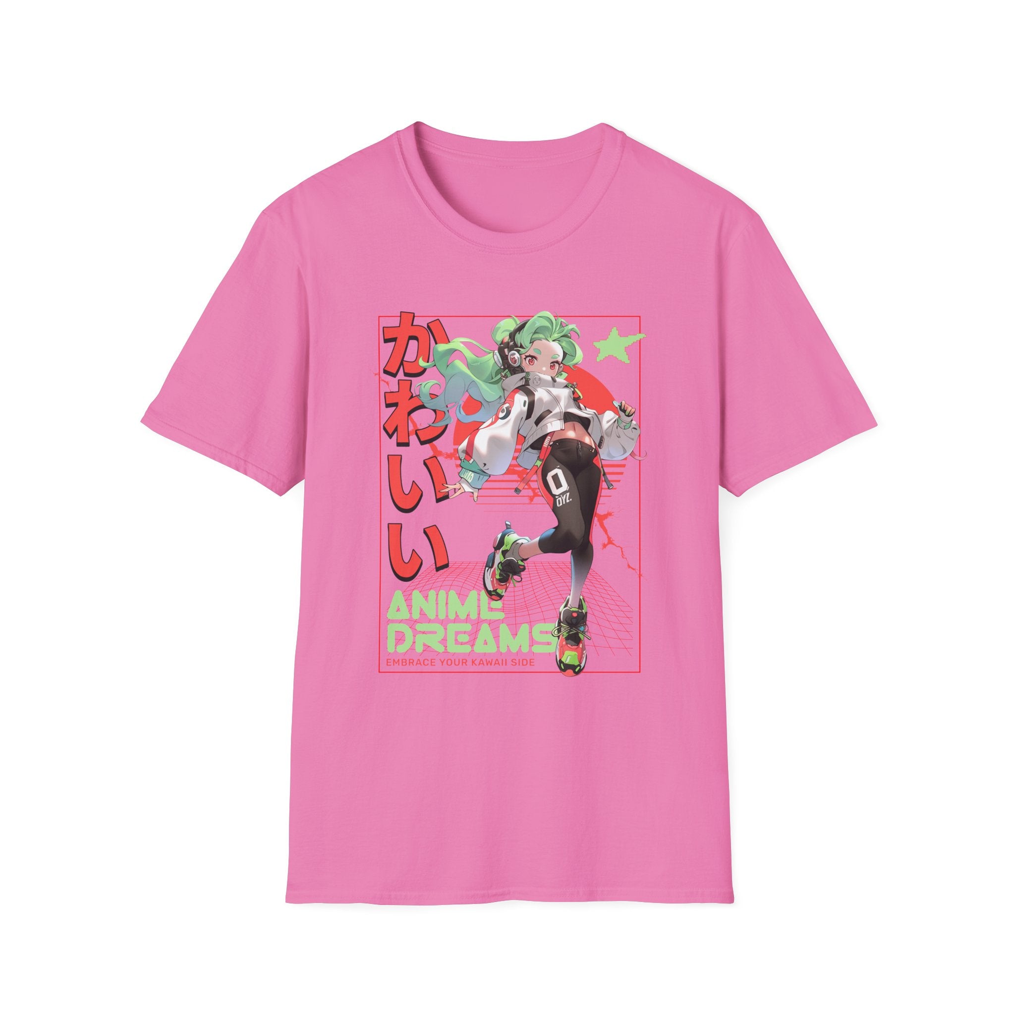 Teenage Kawaii Anime Dreams Japanese Anime Girl T-Shirt