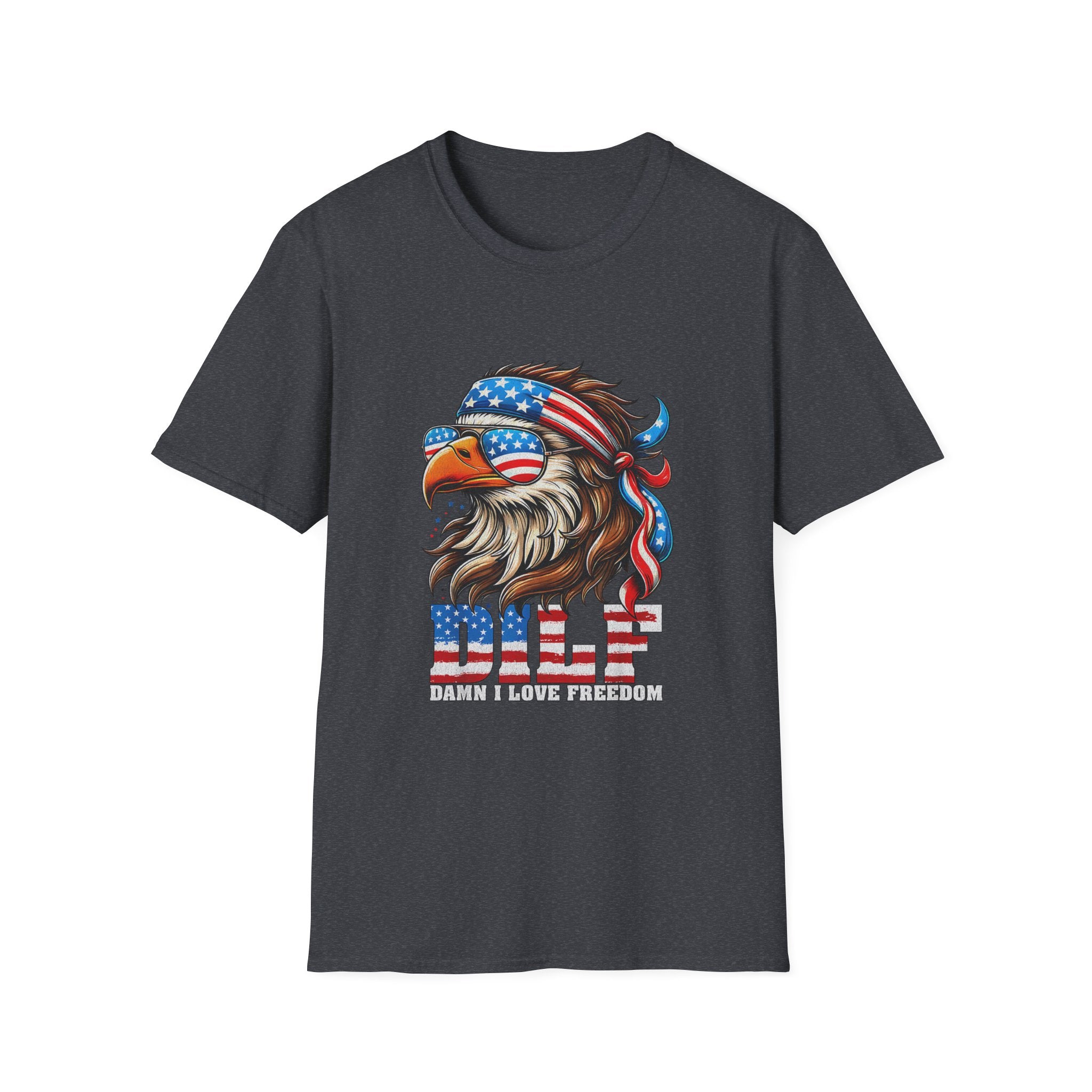 America Bald Eagle MILF – Man I Love Freedom USA 4th of July T-shirt