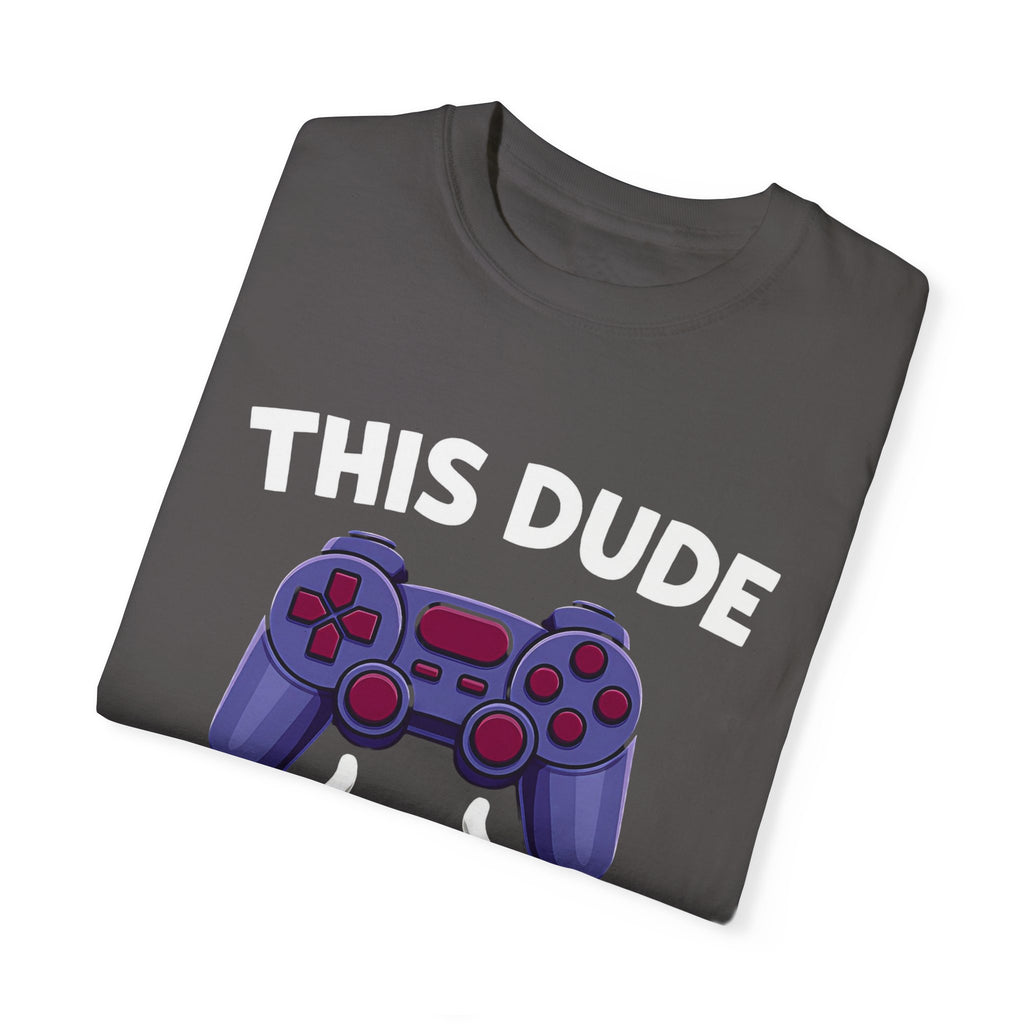 This Dude Needs V-Bucks Gamer T-Shirt