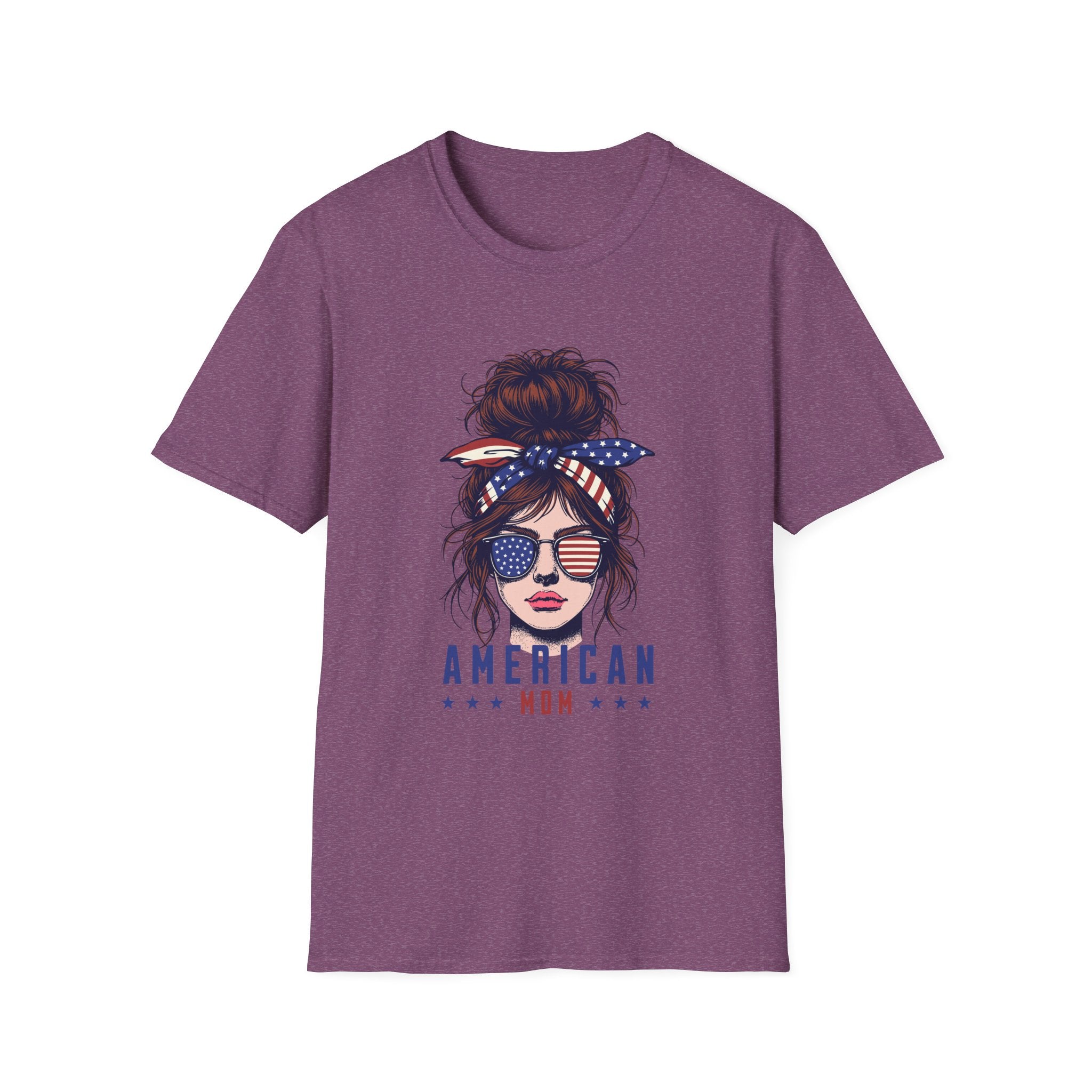 4th of July Gifts for Mothers American Mom T-shirt