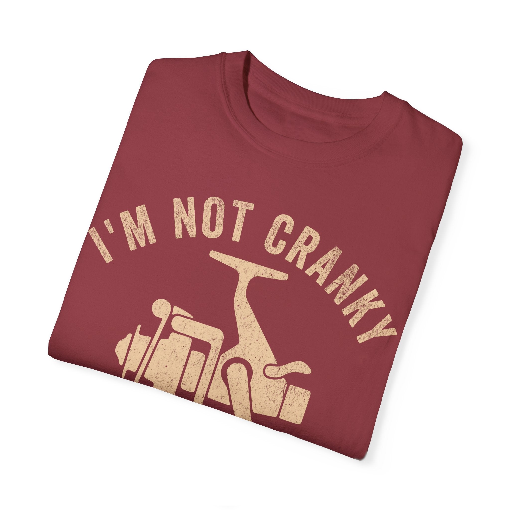Fisher Dad – I’m Not Cranky, I Just Keep It Reel Father’s Day T-shirt