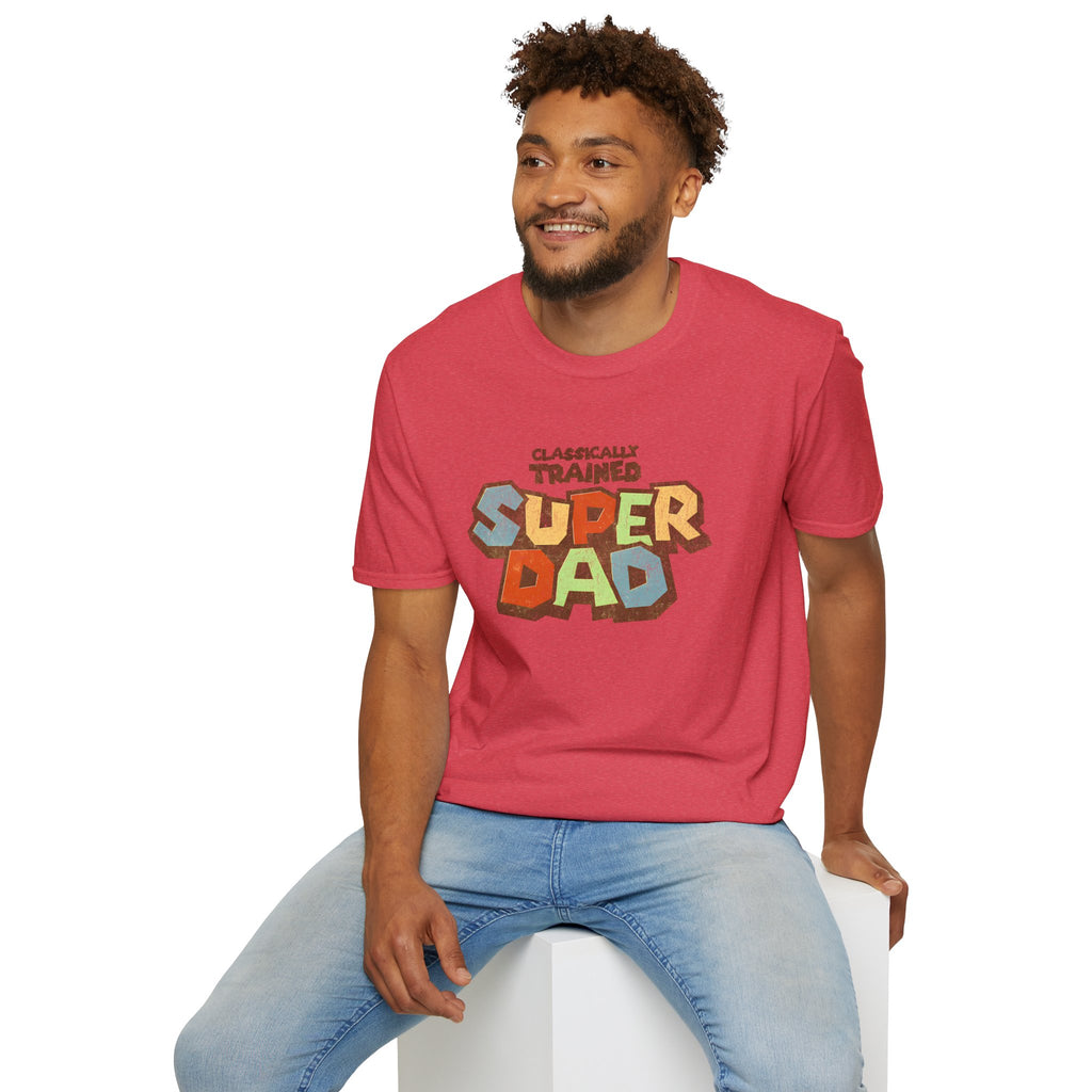 Classically Trained Super Dad Father's Day T-Shirt