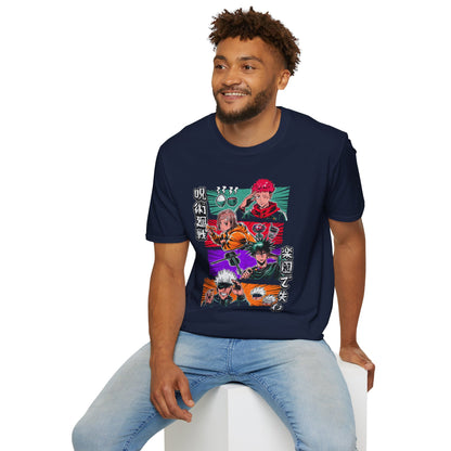 Japan Pop Culture Stars Anime Heroes T-Shirt