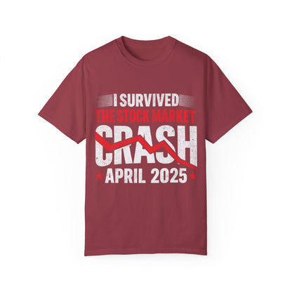 I Survived the Stock Market Crash April 2025 T-shirt