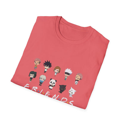 Japanese Anime Culture Super Heroes Friends JJK 0 T-Shirt
