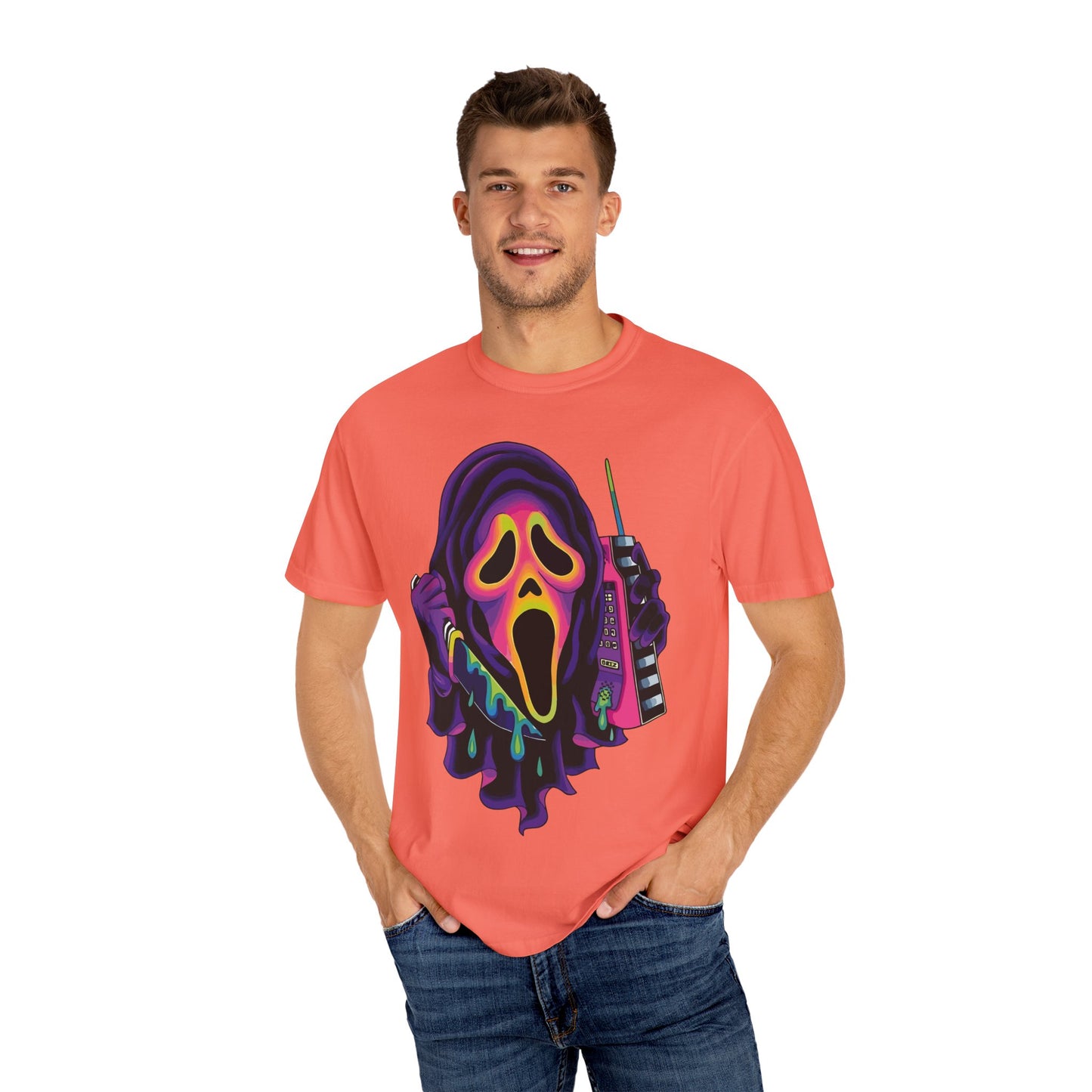 Scary Ghostface Horror Streetwear T-shirt