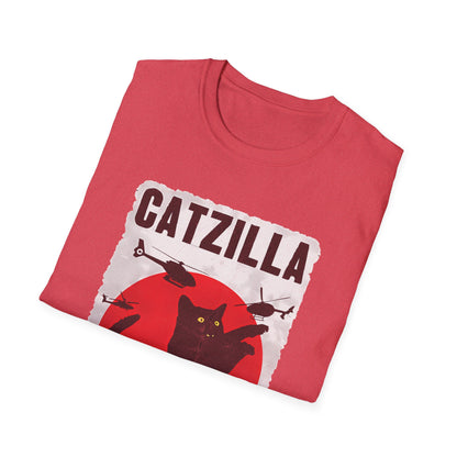 Catzilla Pop Culture Godzilla T-Shirt