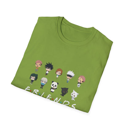Japanese Anime Culture Super Heroes Friends JJK 0 T-Shirt