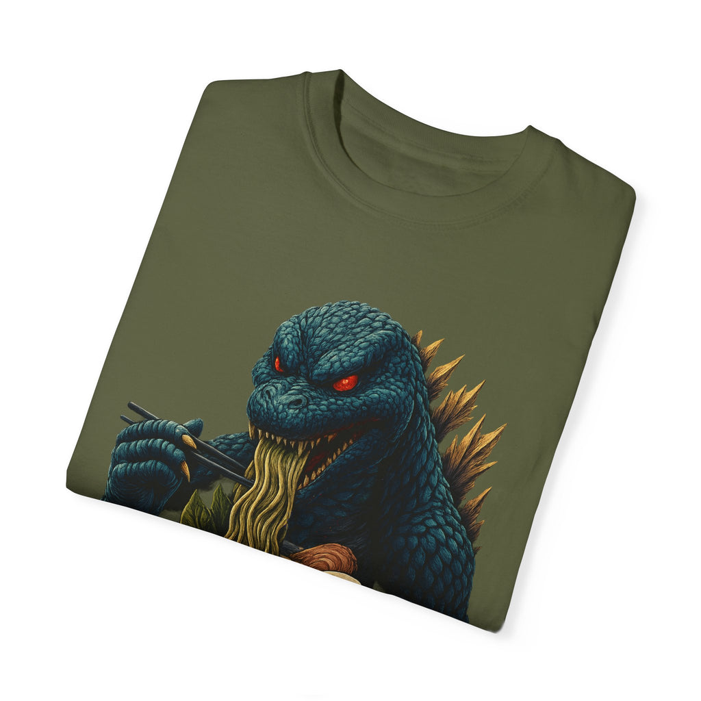 Kaiju Godzilla Eating Ramen T-shirt