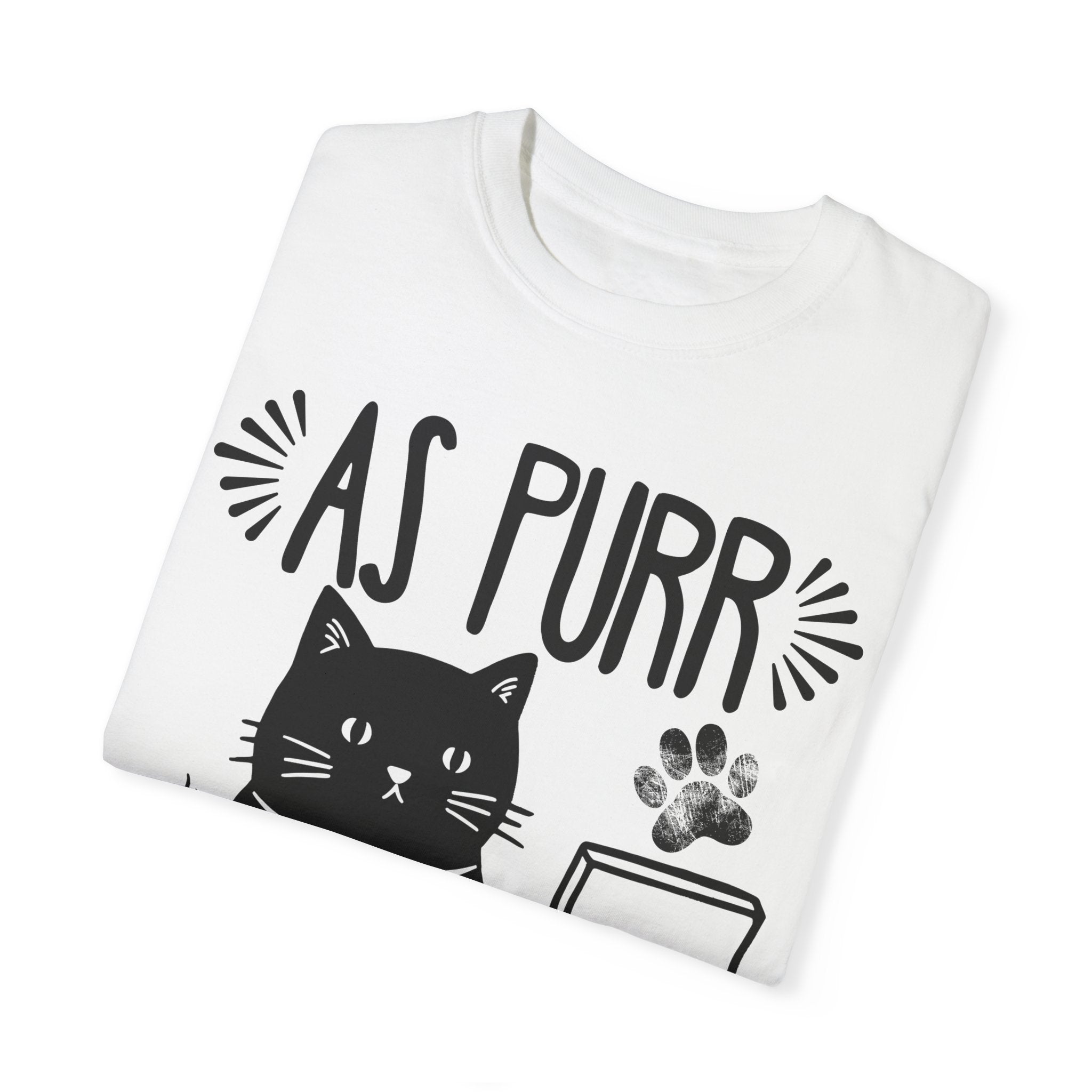 As Purr My Last Email Funny Cat T-shirt