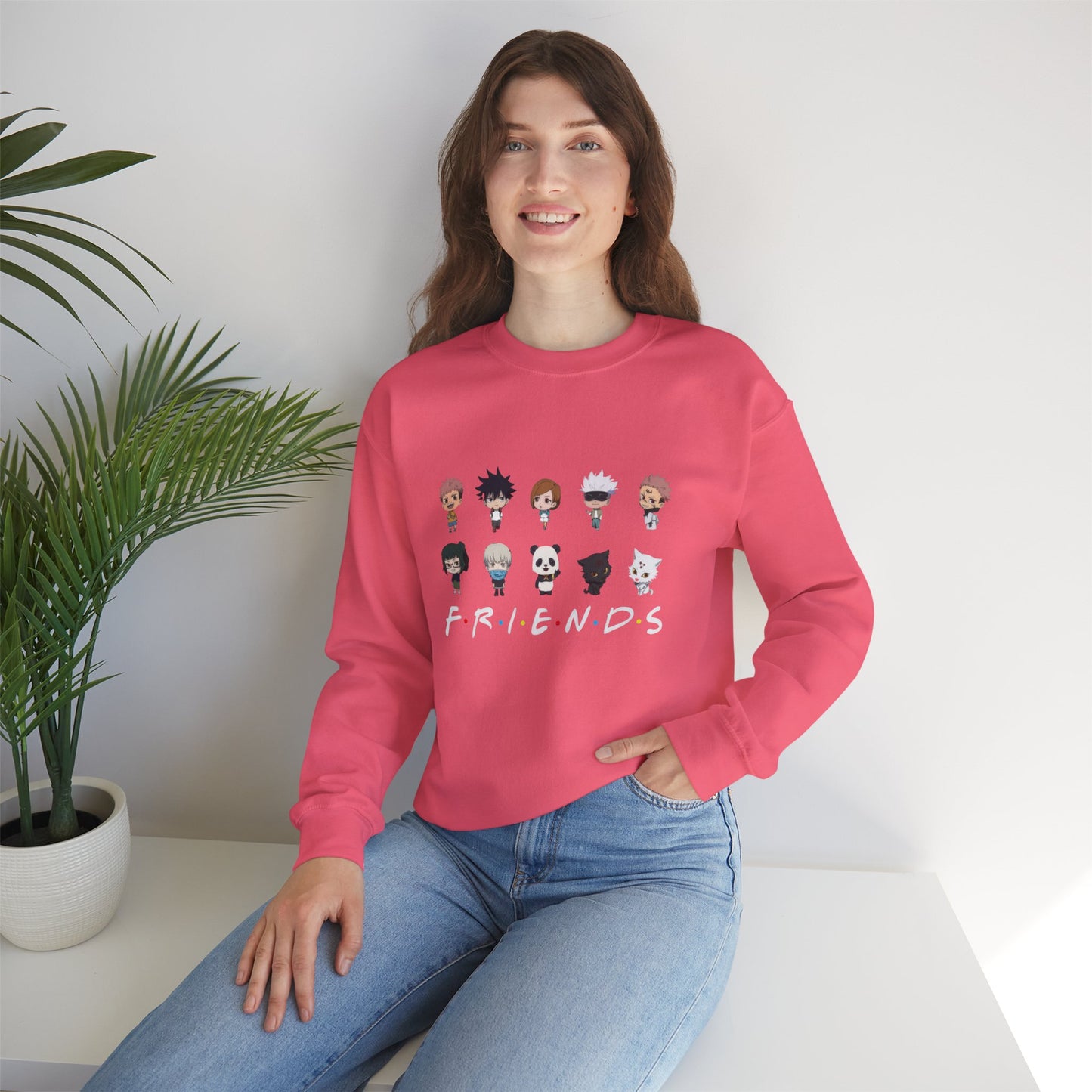 Anime Hero Squad JJK Friends Sweatshirt