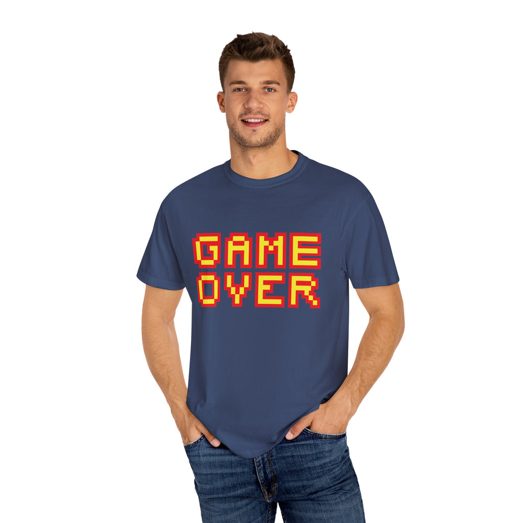 Funny Pixel Gamer Game Over T-shirt