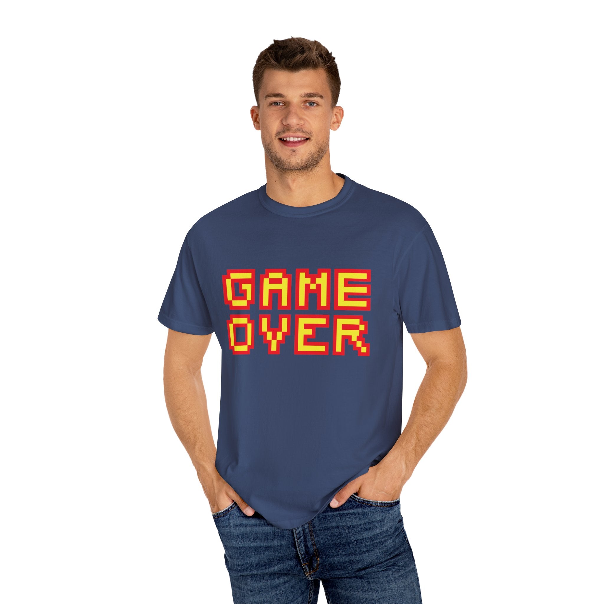 Funny Pixel Gamer Game Over T-shirt