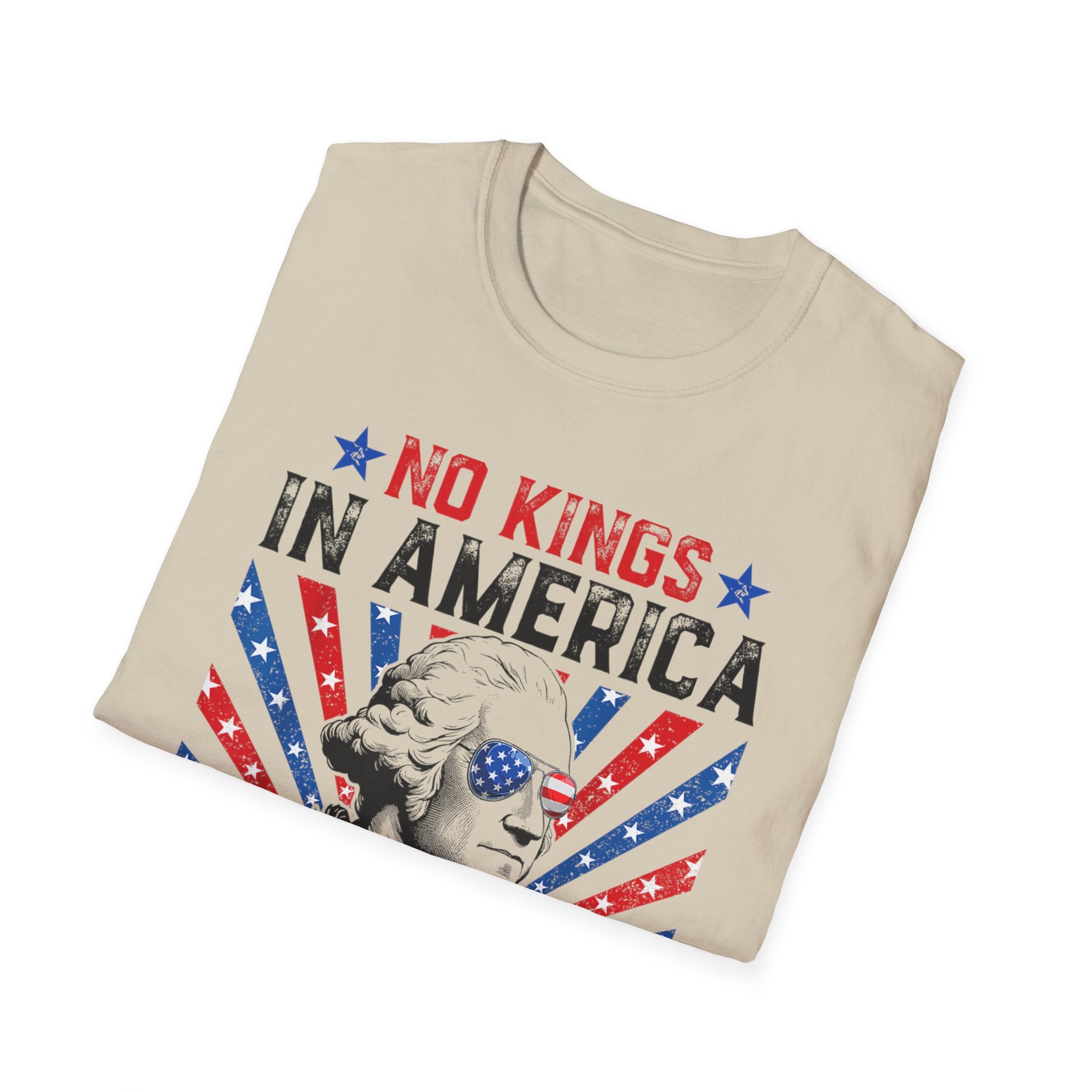 4th of July America Democracy No Kings Since 1776 T-Shirt