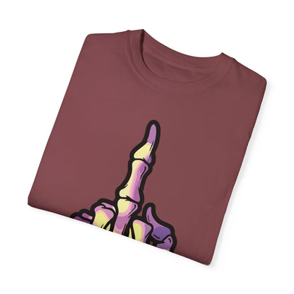 Skeleton Hand F You Streetwear T-shirt