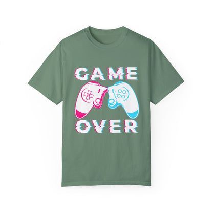 Gamer Over – Pixelated Controller T-shirt