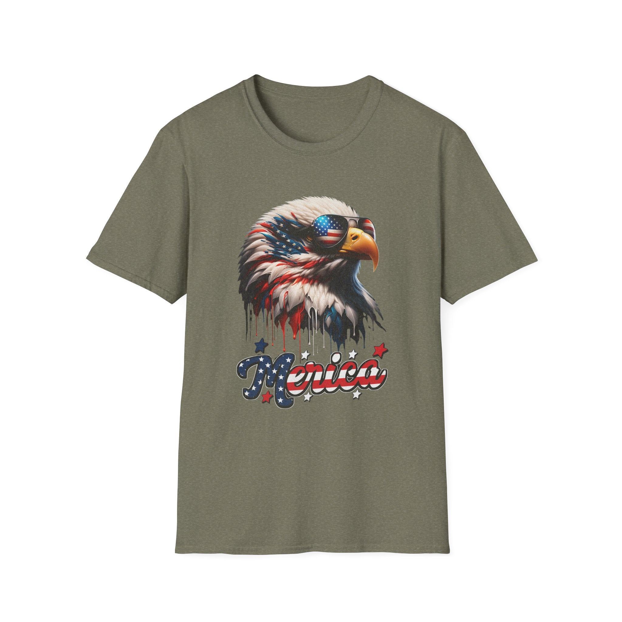 US Bald Eagle ‘MERICA 4th of July T-shirt