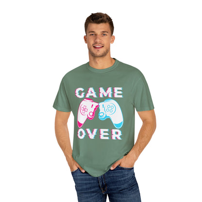 Gamer Over – Pixelated Controller T-shirt
