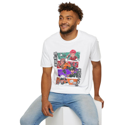 Japan Pop Culture Stars Anime Heroes T-Shirt