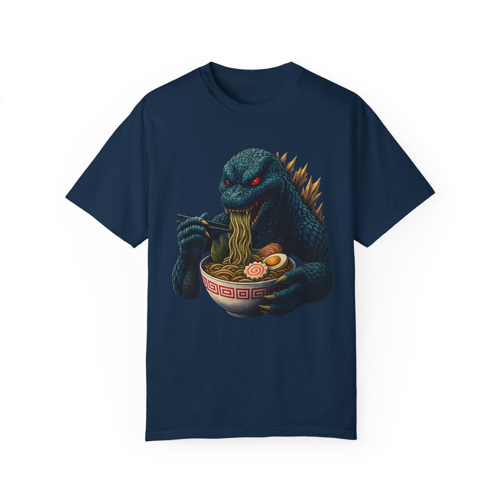 Kaiju Godzilla Eating Ramen T-shirt