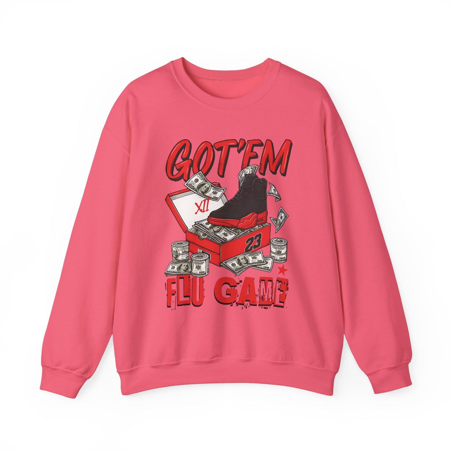 Streetwear Sneakerhead Match Jordan 12 Retro Flu Game Sweatshirt