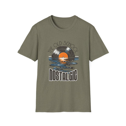Retro Nostalgic Vintage Vinyl Music T-shirt
