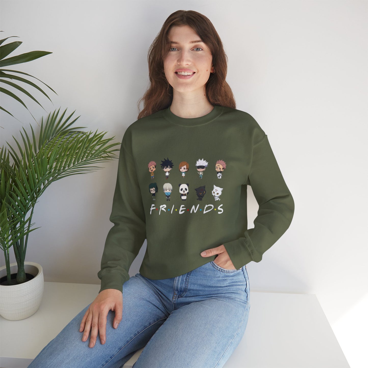 Anime Hero Squad JJK Friends Sweatshirt