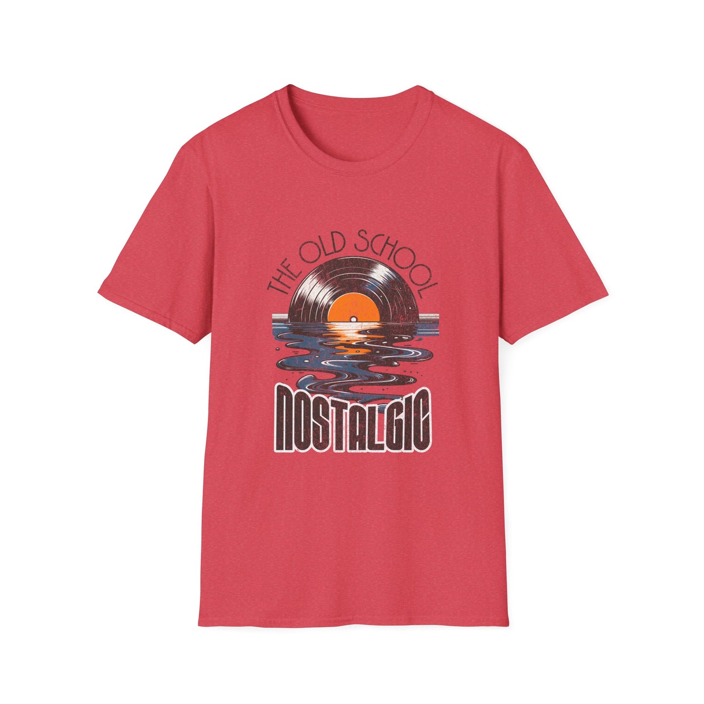 Retro Nostalgic Vintage Vinyl Music T-shirt