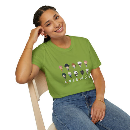 Japanese Anime Culture Super Heroes Friends JJK 0 T-Shirt