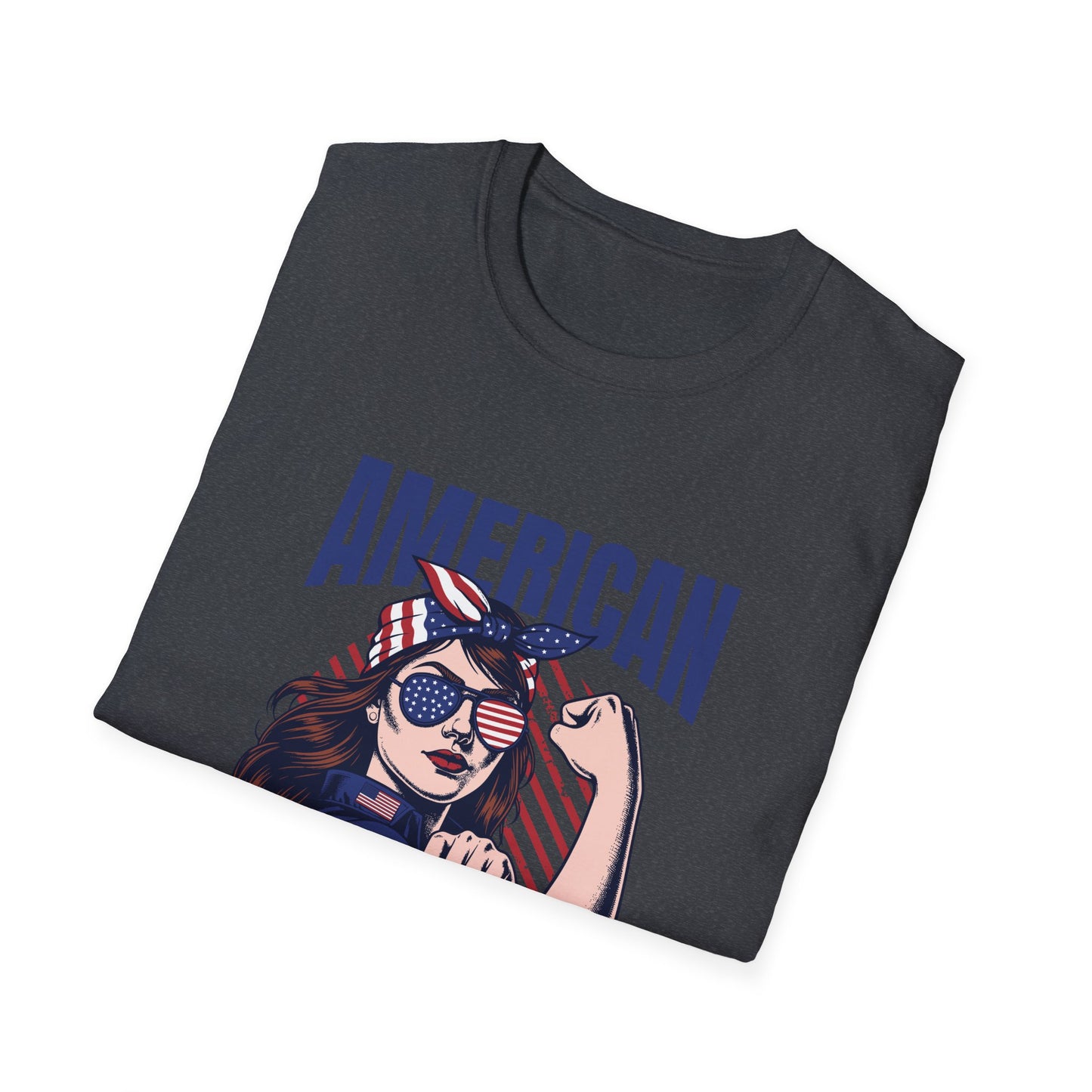 American Empowered Woman 4th of July Gifts Women's T-shirt