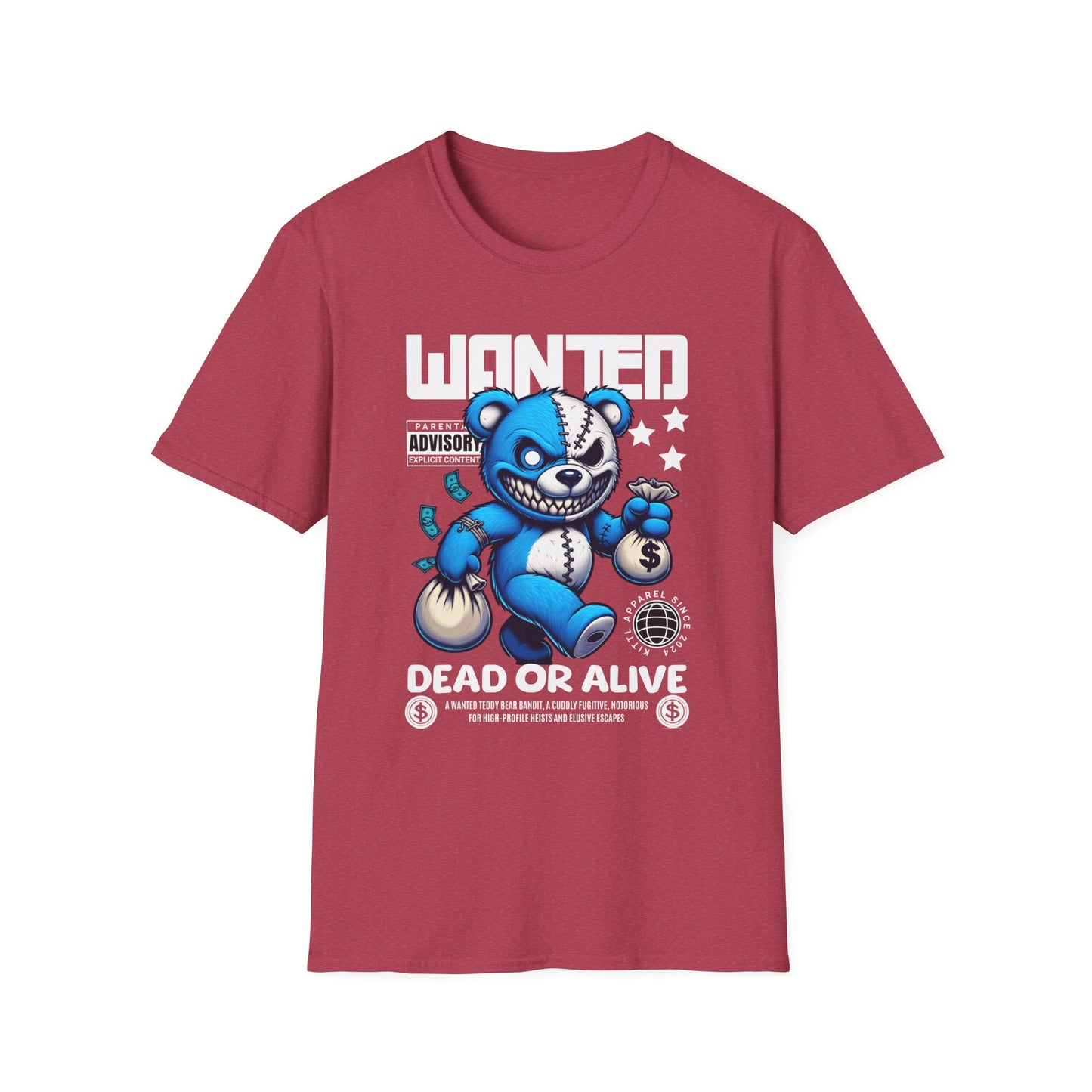 Teddy Bear Dead or Alive Streetwear T-Shirt