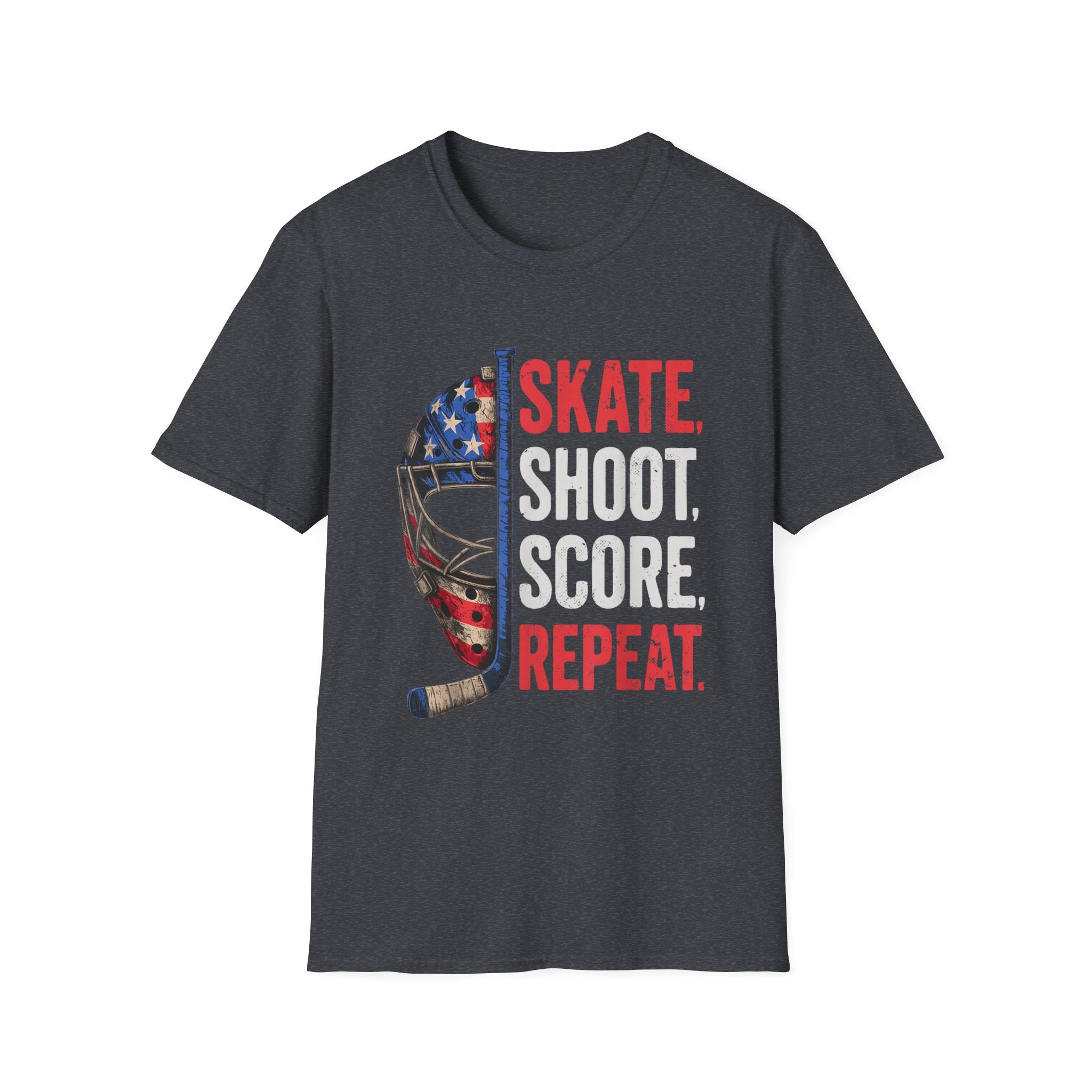 USA Hockey Skate Shoot Score Hockey T-Shirt