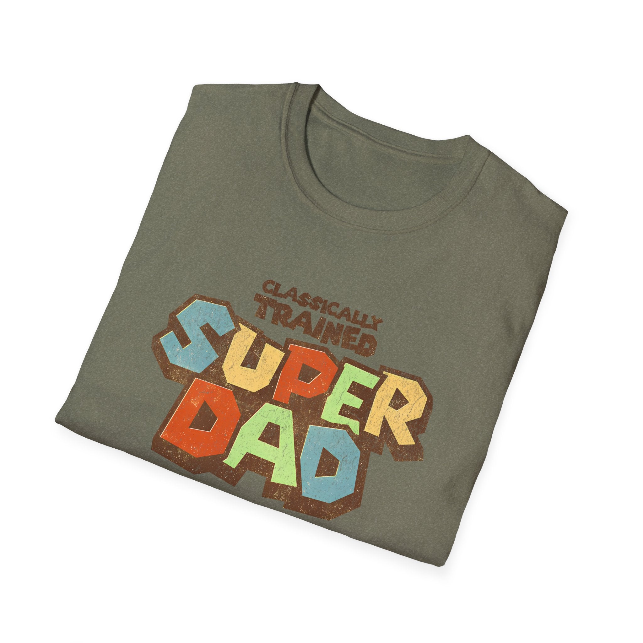 Classically Trained Super Dad Father's Day T-Shirt
