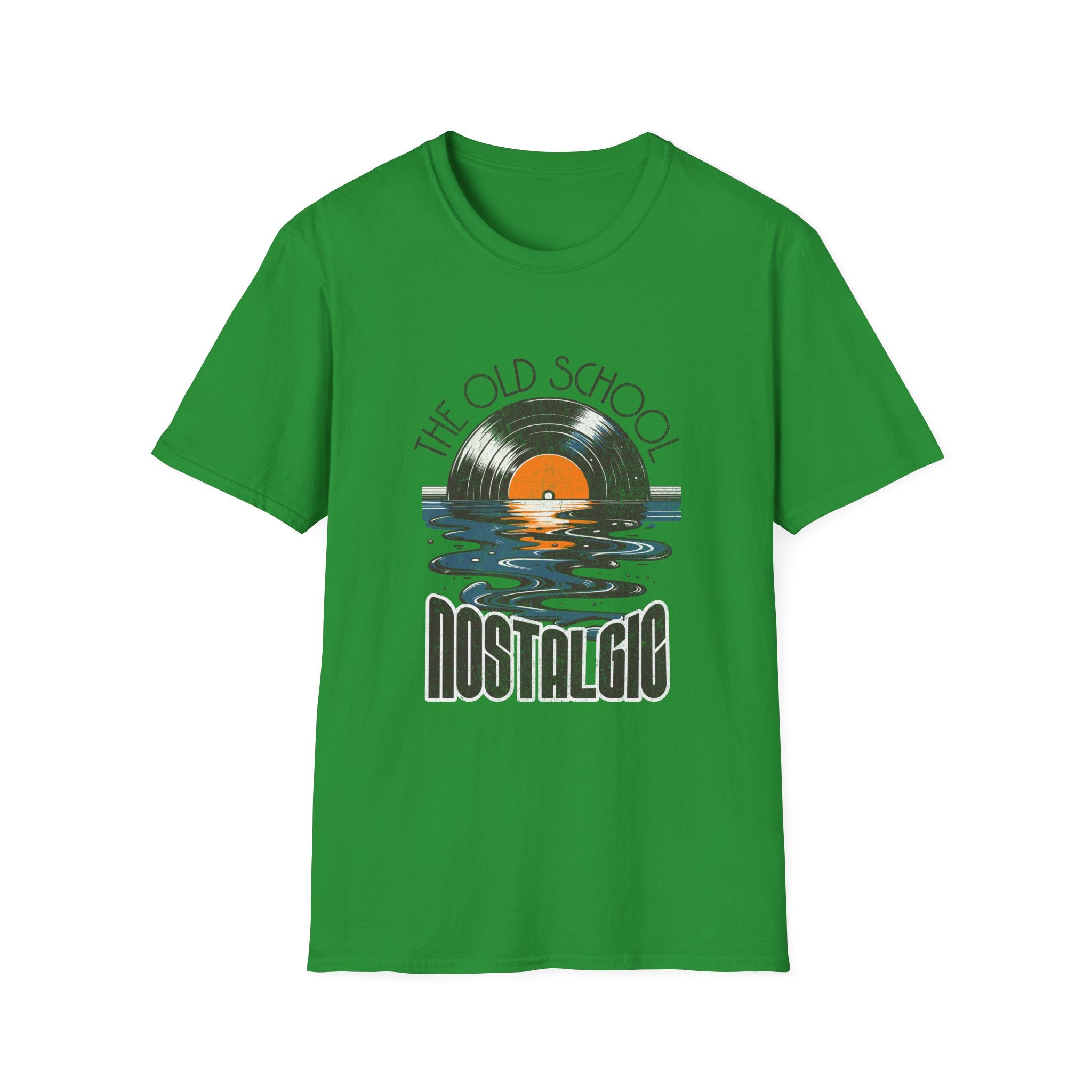 Retro Nostalgic Vintage Vinyl Music T-shirt
