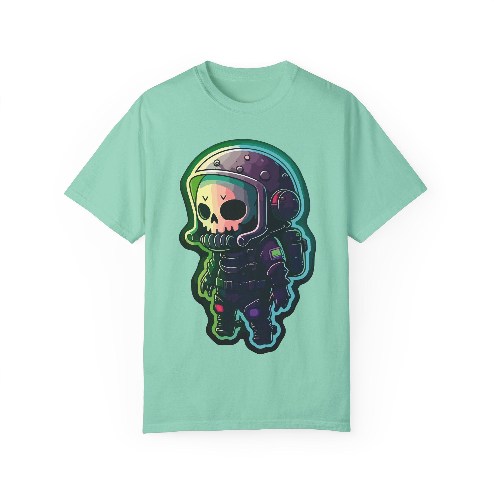 Funny Grim Reaper Astronaut Streetwear T-shirt
