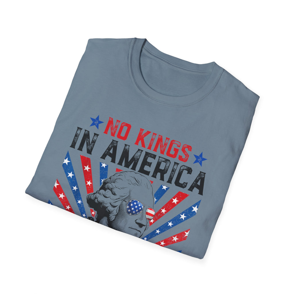 4th of July America Democracy No Kings Since 1776 T-Shirt