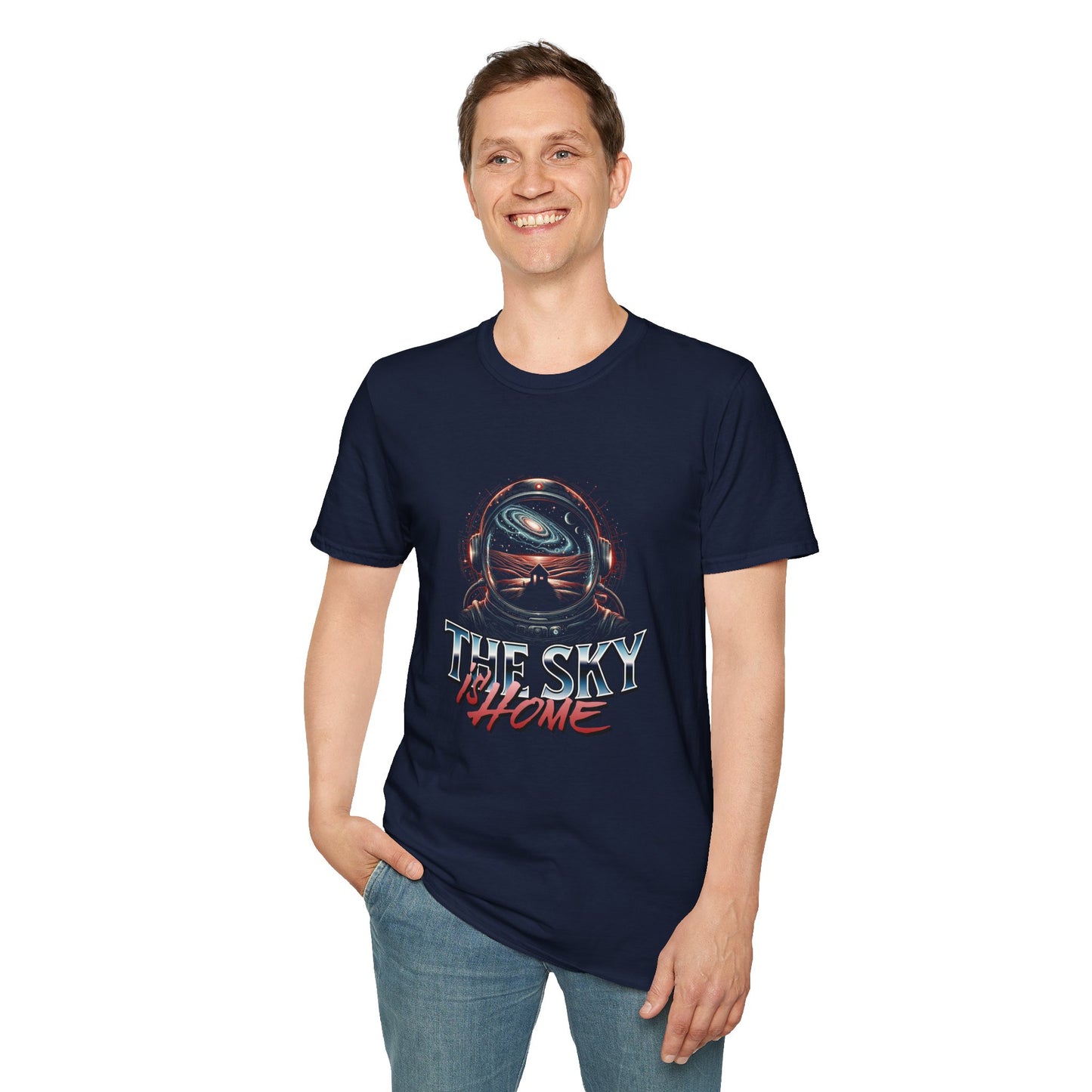 Space is Home Cool Astronaut Space T-Shirt