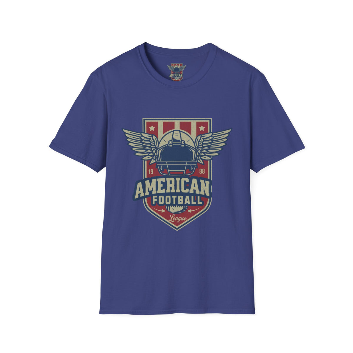 Vintage Football Logo   American Football League   Sports Helmet