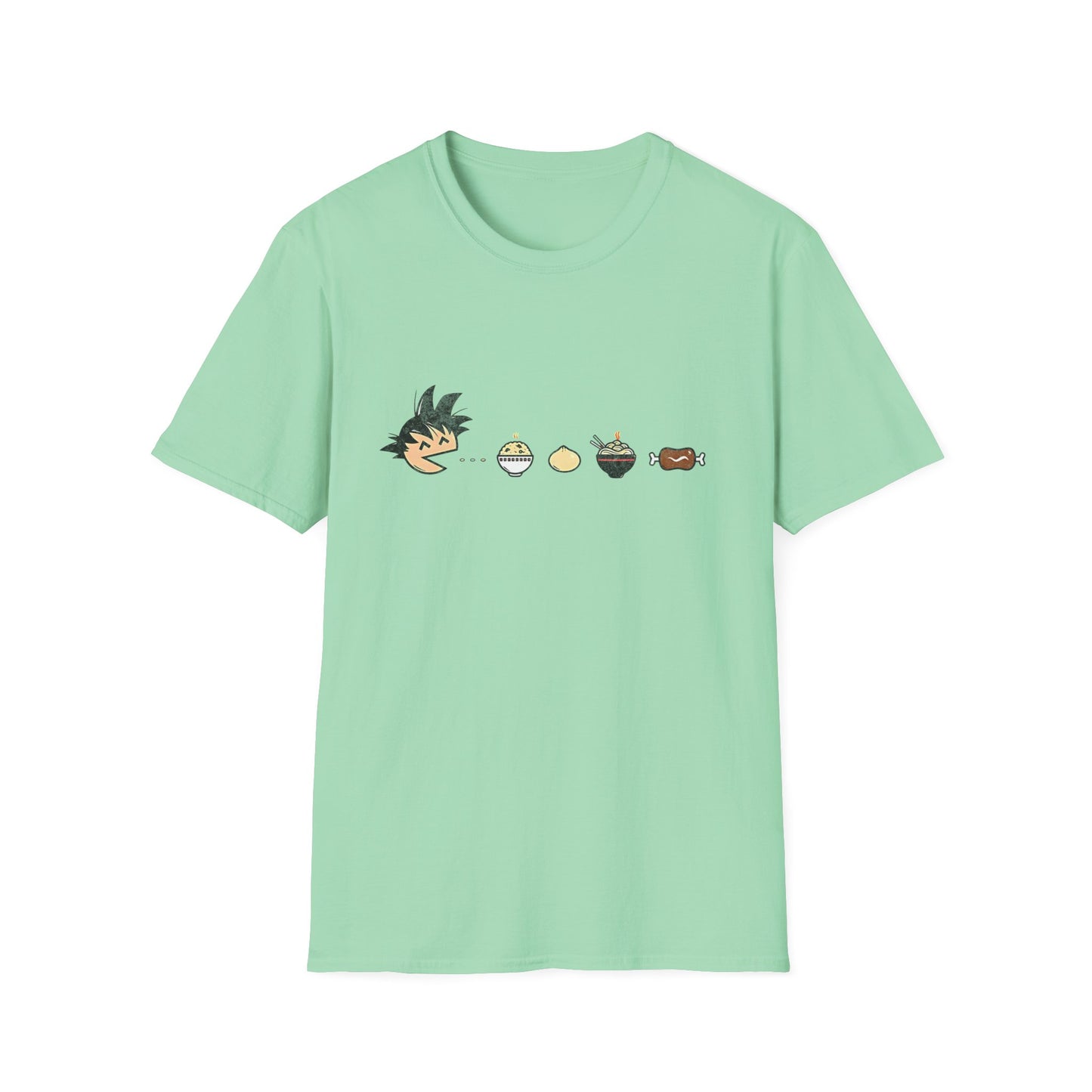 Funny Anime Japanese Food Mugbang T-Shirt